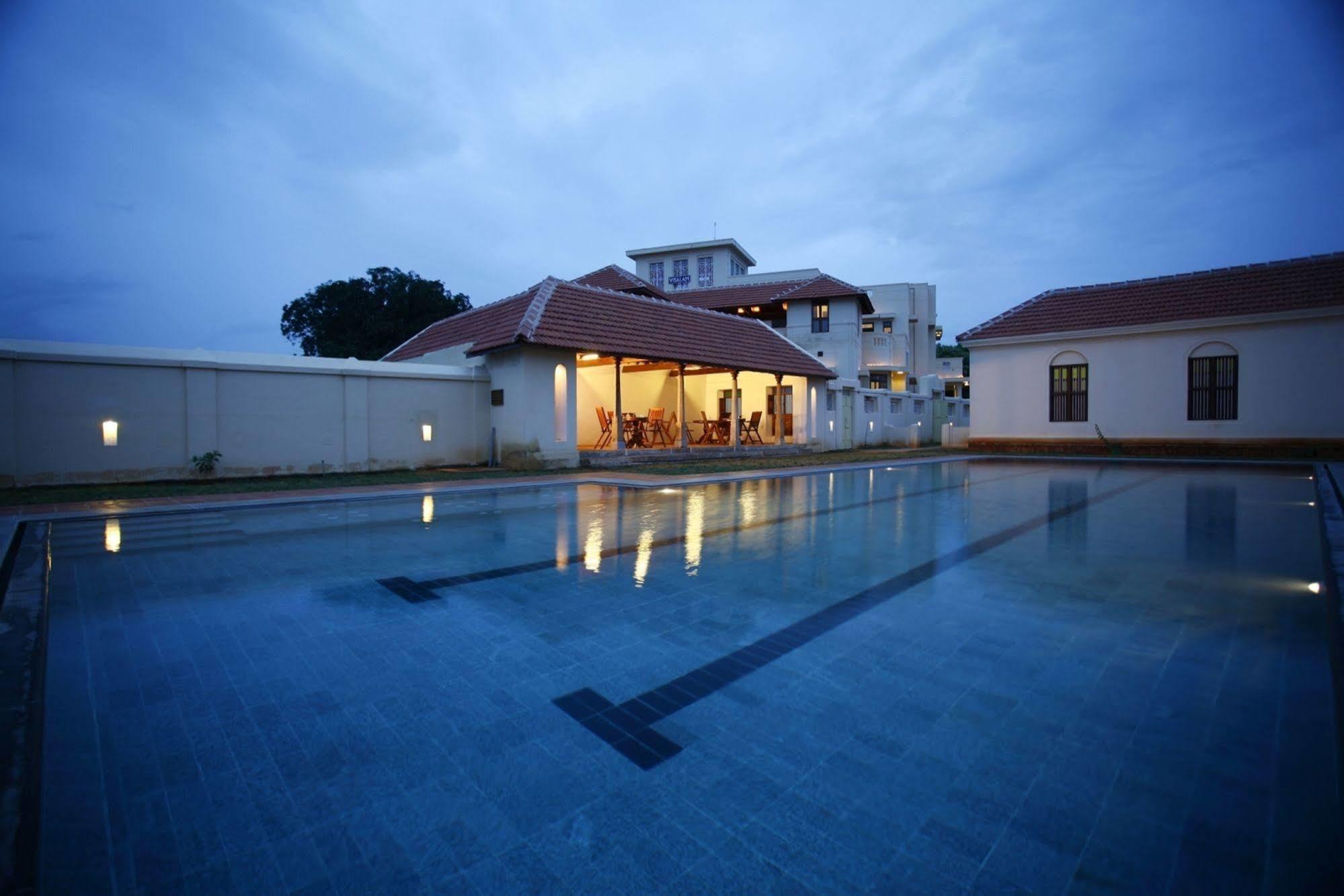 Visalam Chettinad Palace - A Cgh Earth Experience Kānādukāttān Exterior foto
