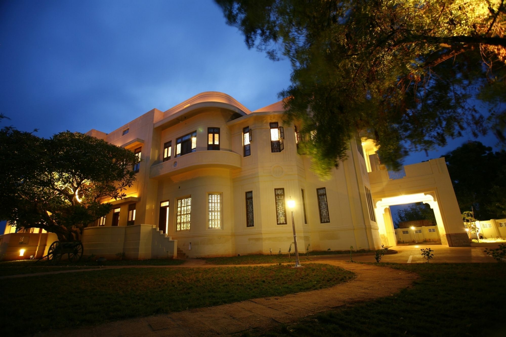 Visalam Chettinad Palace - A Cgh Earth Experience Kānādukāttān Exterior foto